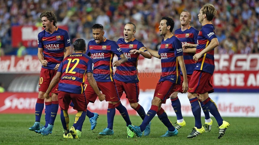 Атлетико Мадрид - Барселона (1-2) 12.09.2015