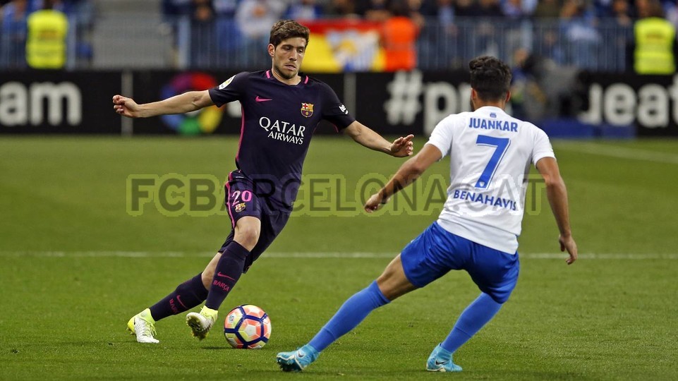 Малага - Барселона, 08.04.2017, (2-0)