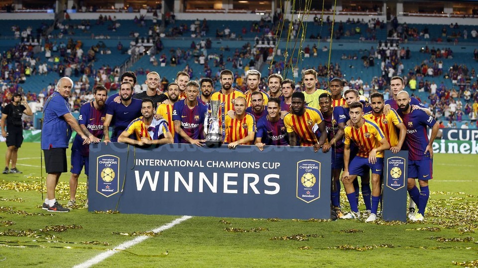 Реал Мадрид - Барселона, Международный Кубок Чемпионов (2-3)