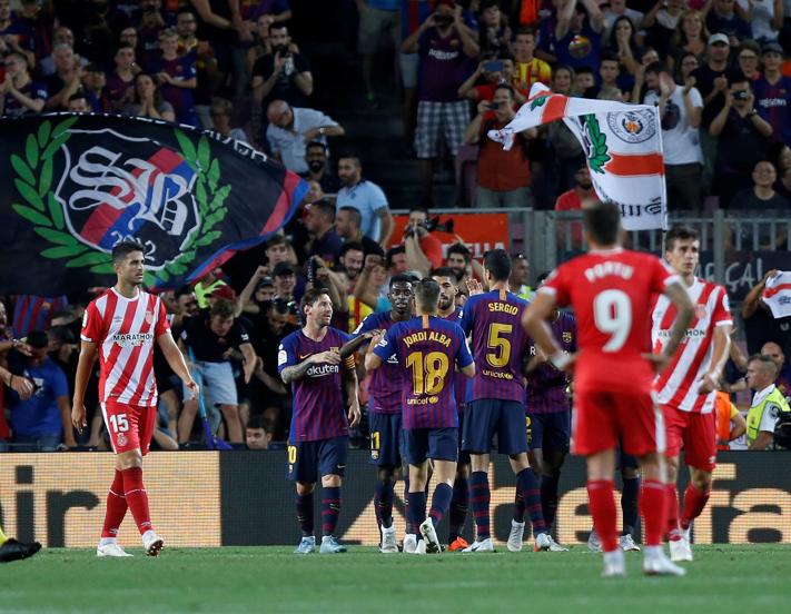 "Барселона" - "Жирона" - 2:2. 5-й тур Ла Лиги сезона 2018/2019 (23.09.2018)