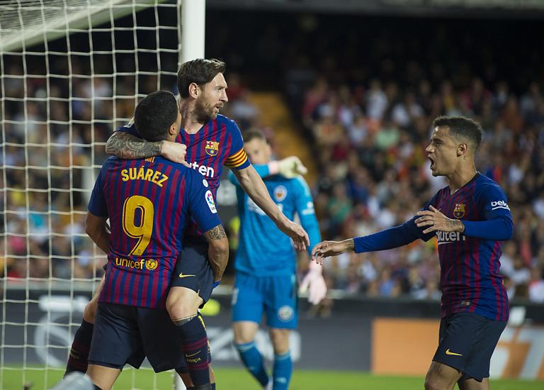 "Валенсия" - "Барселона" - 1:1. 8-й тур Ла Лиги сезона 2018/2019 (07.10.2018)