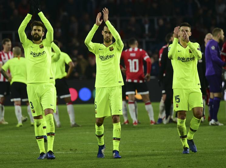 ПСВ - "Барселона" - 1:2. Групповой этап Лиги чемпионов сезона 2018/2019