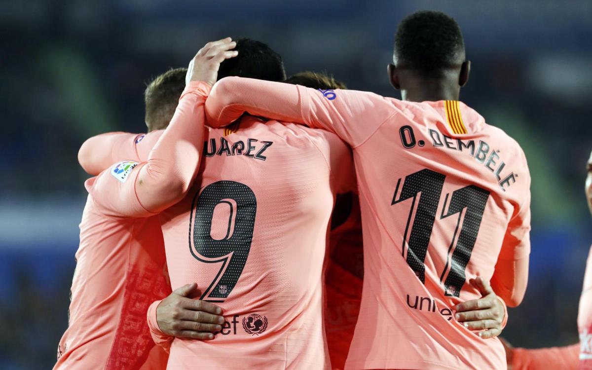 "Хетафе" - "Барселона" - 1:2. 18-й тур Ла Лиги сезона 2018/2019 (06.01.2019)