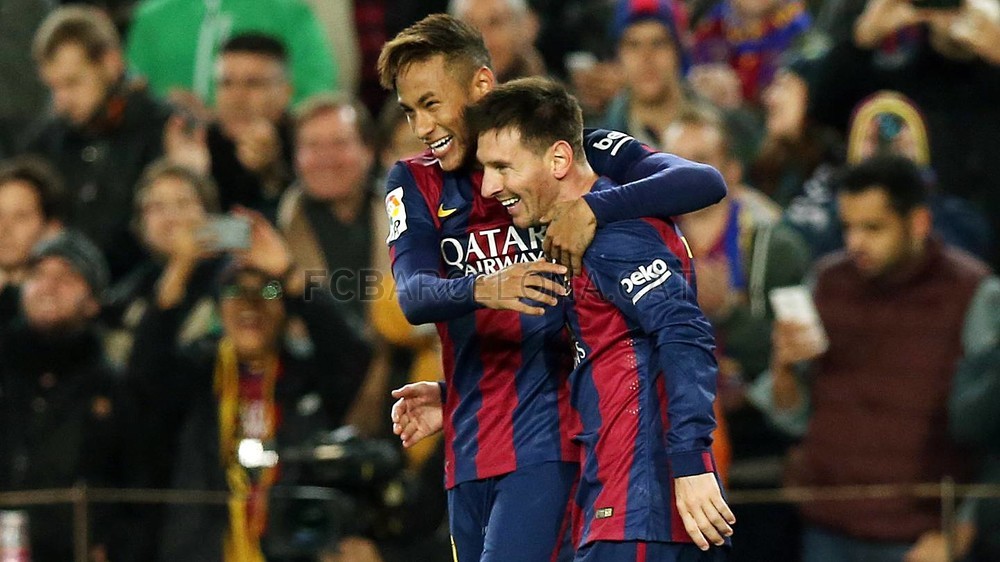 Барселона - Атлетико Мадрид 3-1 11.01.15 23:00