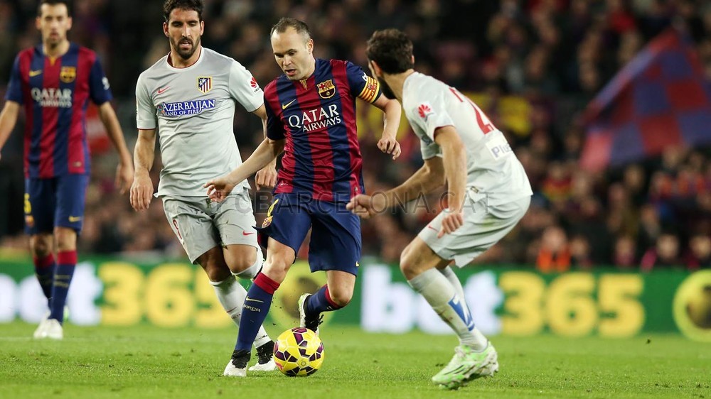 Барселона - Атлетико Мадрид 3-1 11.01.15 23:00