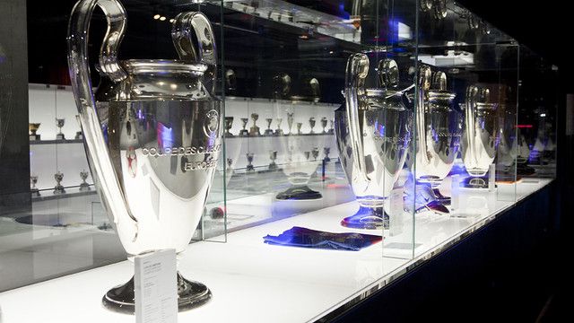 Выигранные кубки Лиги Чемпионов Барселоной