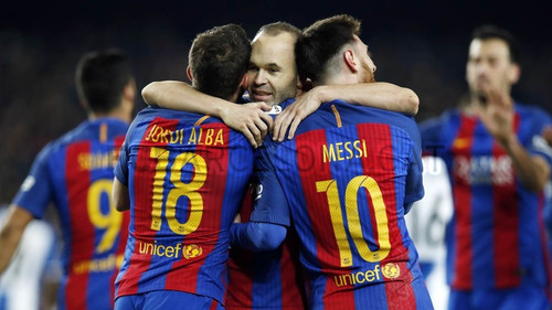 Барселона - Эспаньол, 18.12.2016, (4-1)