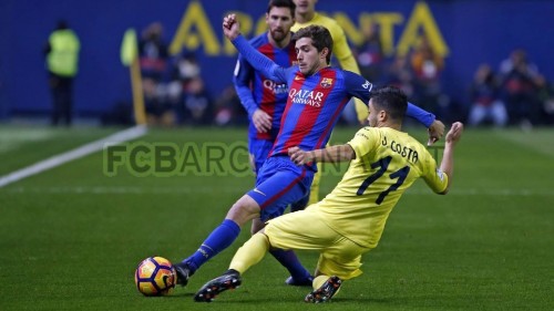 Вильярреал - Барселона, 08.01.2017, (1-1)