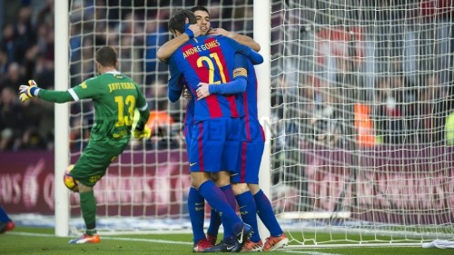 Барселона - Лас Пальмас, 14.01.2017, (5-0)