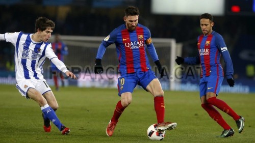 Реал Сосьедад - Барселона, 19.01.2017, (0-1)