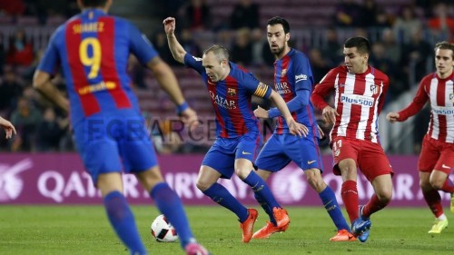 Барселона - Атлетико Мадрид, 07.02.2017, (1-1)