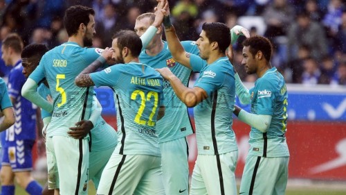 Алавес - Барселона, 11.02.2017, (0-6)