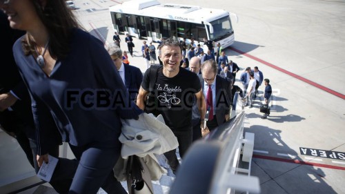 Поездка Барсы в Мадрид на финал Кубка Испании (27-05-17)